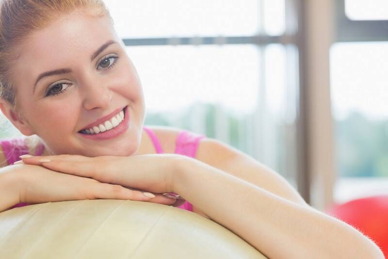 Close up portrait of a beautiful young woman